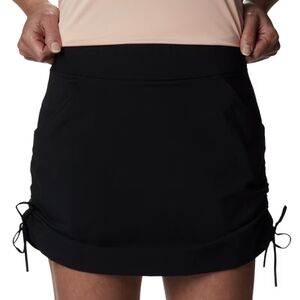 Columbia Black Skort with Logo Detail